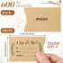 600 3.54 2.36 Inches(Brown) Yinder Pcs Gift Card Envelopes Bulk Thank You Gift Card Sleeves Appreciation Mini Money