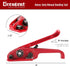 Poly Strapping Tensioner & Cutter Manual Banding Tools for 1/2" -3/4" Width Polyester Strap
