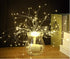 HEAGEERO 2 Pack, 180 IP44 Outdoor Battery Operated Chandelier Firework Lights Starburst Light LEDs, Ceiling Hanging