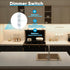 3 12 Inches Dimmable. Counter Closet 4000K Litever Under Cabinet Lights Plug in, pcs LED Light Strips. Super Bright