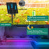 32.8Ft IP68 ZAIYW Dual Color Changing Solar LED Strip Lights Outdoor, Waterproof Strip Lights with Timer Remote
