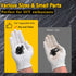 645 Pieces M4 Screws Nuts and Bolts Set, Hex Socket Head Cap Screws Assortment Kit, 10.9 Grade