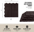 16 16 1 Playsafer Brick Rubber Interlocking Tiles | X | Easy Install for Indoor and Outdoor Use (Brown, Tile)