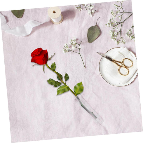 Set Floral Preservation Tubes for Fresh Flower Arrangements - Perfect for Roses and Carnations