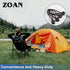 ZOAN 25Pcs 6 Inch Heavy Duty Ball Bungee Cord, Tarp Tie Down Camping Bungee Balls for Tents, Wires, Hoses (Black)