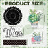 Qilery 66 Pcs Succulents Potted Bulletin Board Set When We Learn We Grow Plant Bulletin Board Cutouts Black Dot Bulletin Board Border Paper Fans Classroom Decoration for Back to School Chalkboard Wall by Qilery