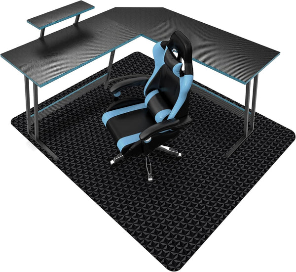 SALLOUS Chair Mat for Hard Floor, 63" x 51" Office Chair Mat
