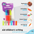 Pencil Grips, Gel Cushion Grips for Adults with Arthritis, Preschool & Toddlers, Comfort Writing Grippers, 6 Pack by