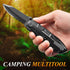 RoverTac Pocket Knife Tactical Folding Multi Tool Survival Camping Knife with Pliers, Can Opener, 9-Pack