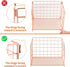 Paper Letter Tray Organizer with 4-Tier Desk Accessories, Workspace Organizers with Drawer & 2 Pen Holders