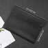 VANRA File Folder Organizer - 1 Piece PU Leather File Jackets - Document Holder for A4 Letter Size Paper - Black