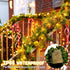 FFZZKJ 100LED 33Ft 8 16.4Ft*2 2-Pack Christmas Lights Outdoor Battery Operated String Lights Total with Timer Modes