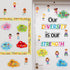 Diversity Bulletin Board Decoration Set, Diverse Students Borders Cutouts for School Classroom Craft