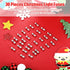 125 5 3.6 10 mm/ 0.14 0.39 Inch (30 Christmas Light Fuses Volt Amp Fast Blow Glass Kit for LED Outdoor String Lights, x