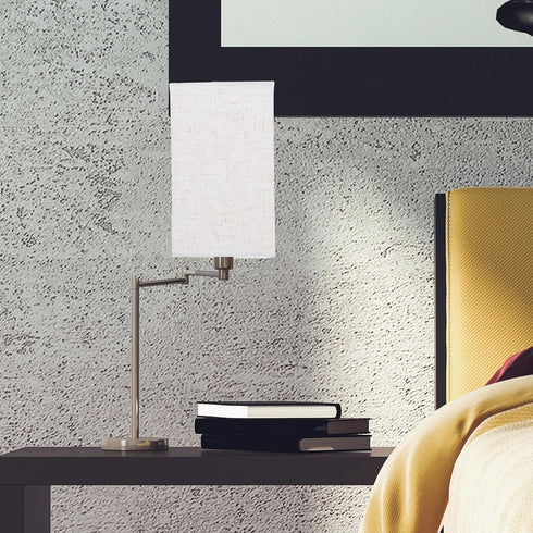 E27, 12cm Bulb MAGICLULU Square Lamp Shades Fabric Clip On Lamp Covers Linen Light Chandeliers Lampshade Replacement