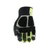 West Chester Pro Series 96652 Yeti Waterproof Winter Work Gloves, Large, Synthetic Leather Palm, HI-VIS Safety Gloves,
