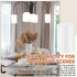 3 1-5/8 Inch E26 4"w 6"h, Teenyyou Pcs White Frosted Glass Shade Replacements for Pendant Light Fixtures Glass Lamp
