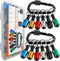 12PCS Bit Holders 1/4 Socket, Hex Shank Screwdriver Bit Holder for Impact Driver with Quick Release