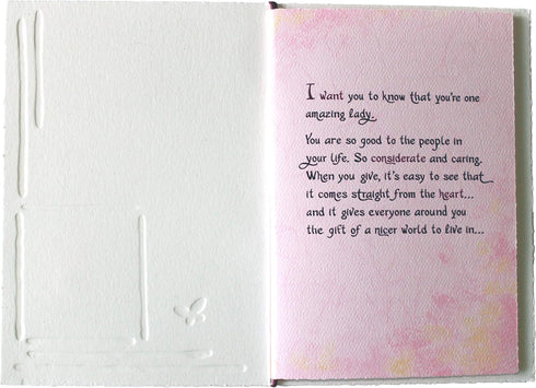 Blue Mountain Arts Card for HerThinking of You Card, Just Because Card, Thank You Card for Wife, Mom, Sister, Daughter
