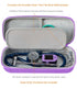 3M ButterFox Premium Stethoscope Case with Divider and ID Slot for Littmann Classic III, Cardiology IV Diagnostic
