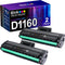 E-Z Ink Compatible Toner Cartridge Replacement for Dell YK1PM 1160 - 2 Pack (Black)