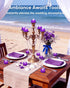 12 Pack Amagic Purple Flameless LED Tea Lights Candles Battery Operated, Electric Fake Tealight Candles for Party