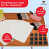 Pack, 12 2 Inch (35036), 12 Sets Charles Leonard Dry Erase Lapboard Class Includes each of Whiteboards, Felt Erasers
