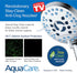 8-mode Nozzles, 6 AquaCare High Pressure Handheld Shower Head - Anti-clog Built-in Power Wash to Clean Tub, Tile