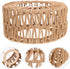 Bulb Alipis Lamp Shade Woven Straw Rope Rattan Pendant Light Shade Ceiling Fan Light Covers for Pendant Table Floor