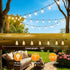 50FT ST38 Bulbs, 2500K Dimmable Outdoor String Lights, Waterproof Patio Lights with Shatterproof Vintage Edison