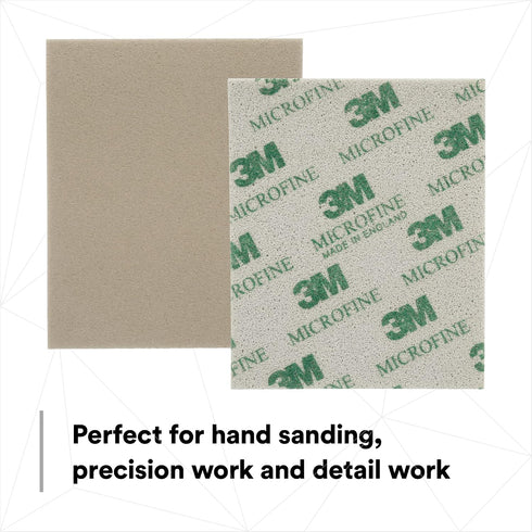 3M 02600, 4 1/2 5 1/2 20 Pack, Softback Sanding Sponge x in, Microfine Grit, Fast Cutting