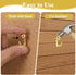 Molain 60 Pcs Gold Push Pin Picture Hooks, Thumbtacks for Wall Hanger Musical Note Shape Small Hook Pins Decorative