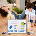 Grtard Dry Erase White Boards, 16'' x 12'' Magnetic Desktop Board with Stand, 10 Markers, 6 Magnets, 2 Erasers
