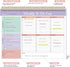 Weekly To Do List Notepad with Priorities, 8.5"×11" Undated Weekly Desk Planner Organizer for School, Office Supplies,