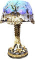 Color Changing LED Table Lamp - Day of The Dead Skull Faces Mini Figurine