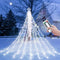 Decute Christmas Decorations Outdoor String Lights 8 Modes and Timer with Remote,