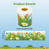 Easter Bulletin Board Border, Self-Adhesive Green Grass Easter Egg Bunny Flower Border Trim for Spring Easter Classroom Bulletin Board Home Office Wall Decorations, 65.6 ft by wonmon
