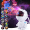 Astronaut Galaxy Projector,Star Projector with 12 Space Films,Galaxy Projector for Bedroom with