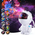 Astronaut Galaxy Projector,Star Projector with 12 Space Films,Galaxy Projector for Bedroom with