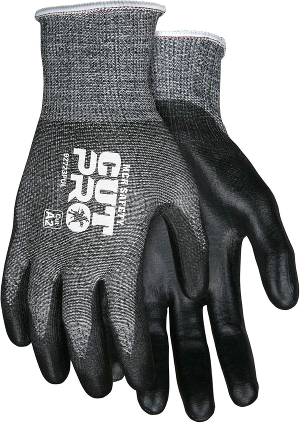 MCR Safety 92723PUM Cut Pro 13 Gauge HyperMax Work Glove with Cut Protection and Coated Palm