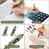 TBOACTP 4.7 3 2 6 2 Mini EDC Ballpoint Pen, Pencil and Stylus in One, with Refill, Pencil Tip and Stylus Tip, Bolt