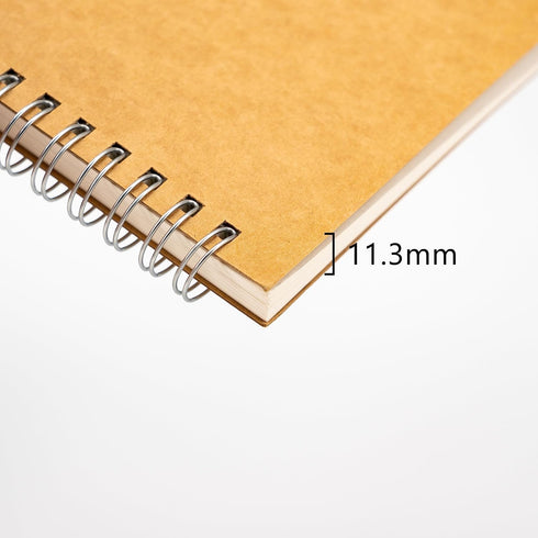 DSTELIN Blank Spiral Notebook: 9 x 6 inches, 1-Pack, Soft Cover, 160 Pages, Sketch Book