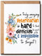 APVGifts A Truly Amazing Veterinarian Is Hard To Find - Thank You Card
