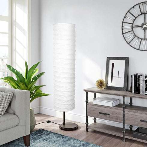 1pc 95x22cm STOBOK Lamp Shade, Paper Floor Lamp Shade Paper Light Cover DIY Rice Paper Floor Lamp Protector Cover