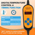 20LB (41-122F) Dreyoo RV Propane Tank Heater Blanket Thermostat Control and Timer Function, Waterproof & UV Resistant