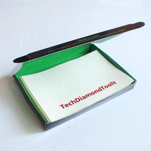 A Set of 3 Wool Cloths for Buffing or Polishing with TechDiamonTools Diamond Pastes