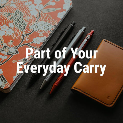 Everyman Military Grafton Pen - Premium Gel Ink EDC Metal Pen, Luxury Writing Instrument with Refills, Perfect Gift for