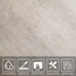 24 W&S PCS Beige Distressed Wood Peel and Stick Backsplash Tiles,Stick on Wood Look Tile for RV,Living Room,Accent