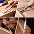 10-Piece Set (1/4", 1/2", 3/4", 1", 1-1/4", 1-1/2") WORKPRO Wood Chisel for Woodworking, Cr-V Bevel Edge Chisels