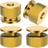 Welding Hood Helmet Fasteners, 2 Pairs Aluminum Headgear Replacement Parts, Nonslip Silicone Washer, Flip Hood Screws